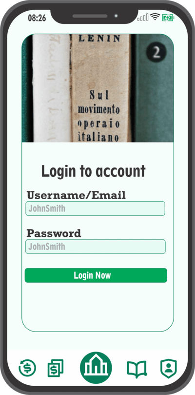 iPhone app meal approving plan screen